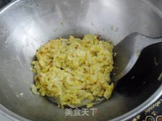 白菜叶炒鸡蛋的做法步骤：5