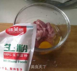 茄汁猪肉条的做法步骤：3