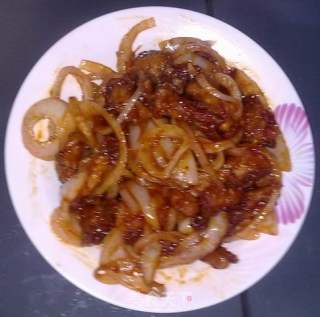 茄汁猪肉条的做法步骤：11
