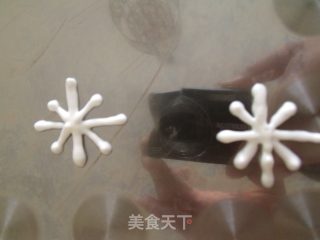 雪花戚风蛋糕的做法步骤：31