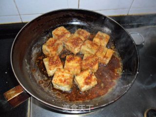 香辣臭豆腐的做法步骤：7