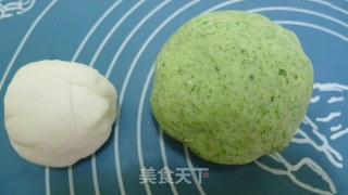 清明小点——三叶草青团的做法步骤：9