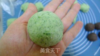 清明小点——三叶草青团的做法步骤：13