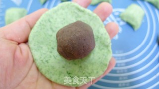 清明小点——三叶草青团的做法步骤：14