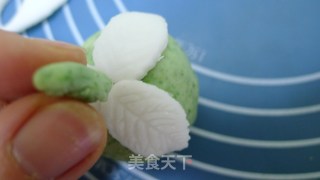 清明小点——三叶草青团的做法步骤：18