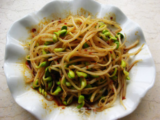 【减肥小凉菜系列】拌豆芽儿的做法步骤：6