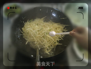 酸辣土豆丝的做法步骤：9