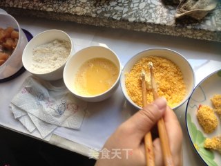 鸡米花的做法步骤：4
