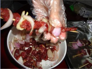 烤羊肉串的做法步骤：5