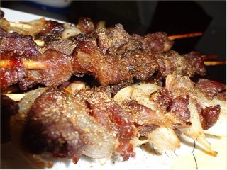 烤羊肉串的做法步骤：10
