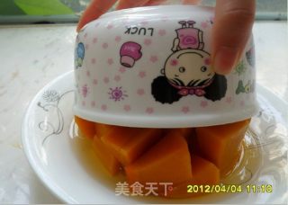 蒸南瓜的做法步骤：4