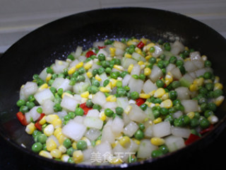 ｛健康素食｝春季减肥菜谱 豌豆炒冬瓜的做法步骤：6