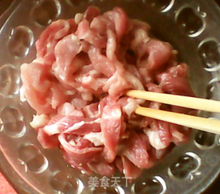 家常小炒——土豆丝小炒肉的做法步骤：7