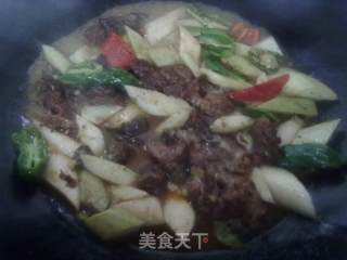 瓠子烧牛肉的做法步骤：5