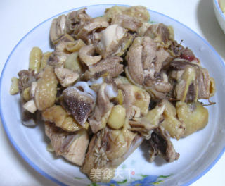 竹笋土豆烧鸡块的做法步骤：5