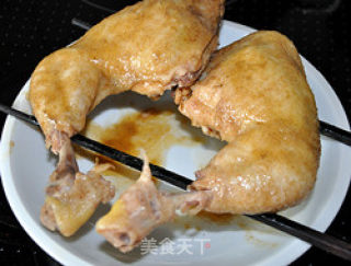 很下饭的盐水鸡腿的做法步骤：4