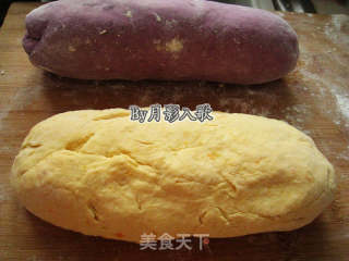 双薯馒头----你好色彩，你好香甜！的做法步骤：6