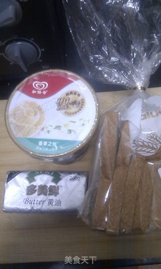 山寨版港丽蜂蜜厚多士的做法步骤：1
