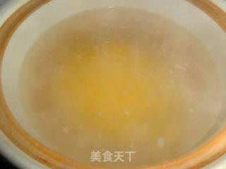 消食化滞宽肠通便——胡萝卜蛋花玉米渣的做法步骤：5