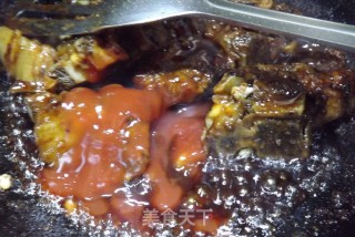 茄汁排骨的做法步骤：5
