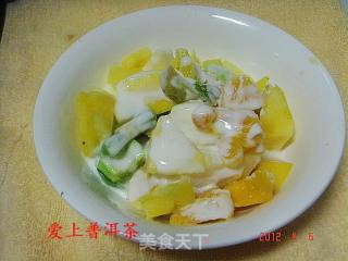 水果色拉的做法步骤：3