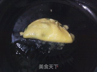 玉米菜煎饼的做法步骤：9