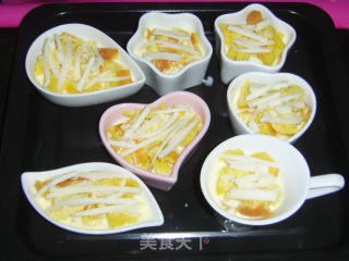 胡萝卜面包布丁的做法步骤：10