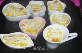 胡萝卜面包布丁的做法步骤：11