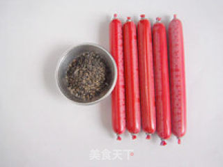 火腿面包的做法步骤：2