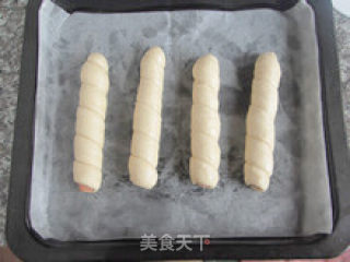 火腿面包的做法步骤：18