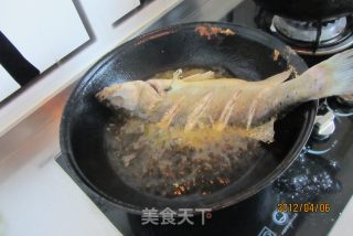 红烧鲈鱼的做法步骤：6