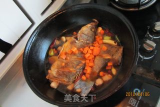 红烧鲈鱼的做法步骤：12