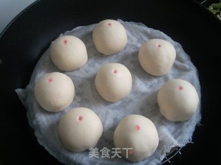 新手尝试---奶黄包的做法步骤：8