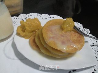 南瓜泥配南瓜饼是什么味道？那就是---一样的美味咯！的做法步骤：6