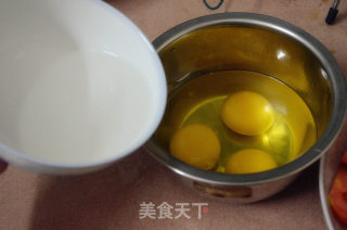 经典美食——蕃茄炒蛋（甜味版）的做法步骤：4