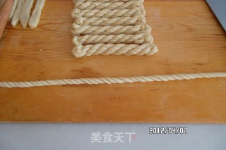 脆麻花的做法步骤：3