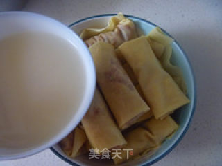 鸡汁百叶包的做法步骤：7