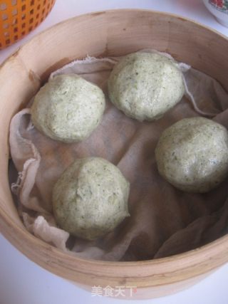 山寨艾米果——青团子的做法步骤：4