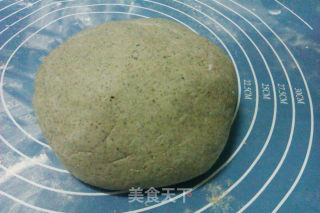 黑芝麻豆渣馒头的做法步骤：3