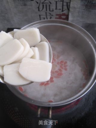酒酿煮年糕的做法步骤：4