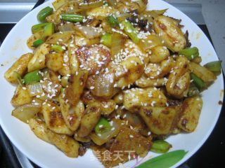 炒猫耳朵的做法步骤：19