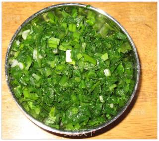 青菜玉米饼的做法步骤：3