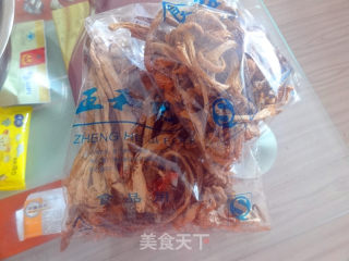干菇鸡片的做法步骤：1
