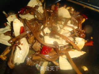 干菇鸡片的做法步骤：7
