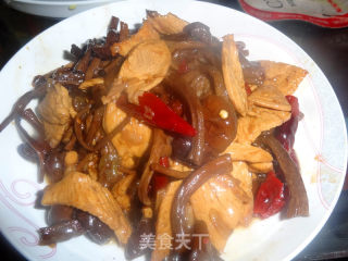 干菇鸡片的做法步骤：10