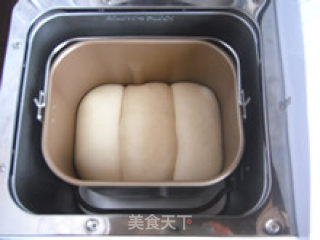 奶香吐司（全程面包机版）的做法步骤：14