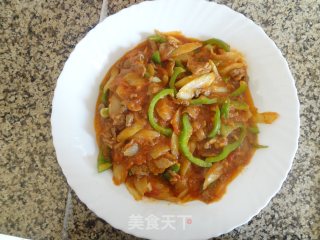 番茄羊肉的做法步骤：7