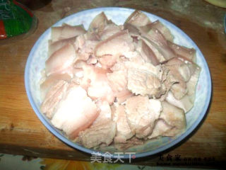 蒜香回锅肉的做法步骤：5