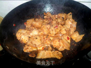 蒜香回锅肉的做法步骤：7