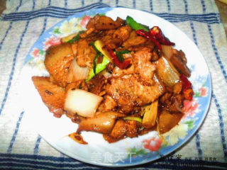 蒜香回锅肉的做法步骤：9